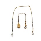 Vintage Victorian 6.5in-26in Two Tone Pocket Watch Fob Chain Lot of 5  #M1430-4 — photo 6