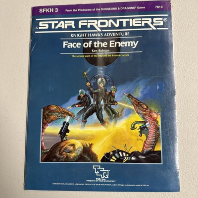 Star Frontiers Face of the Enemy SFKH3 Adventure Module 1985 EX OOP Rare