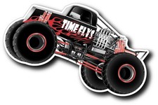 MONSTER TRUCK USA MADE Sticker Decal XV