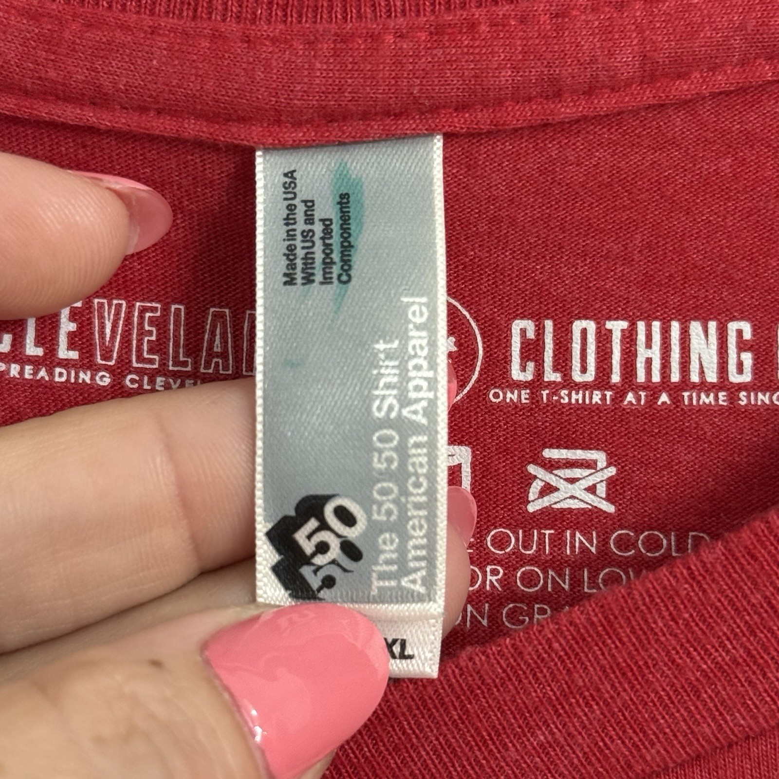 It’s Still The Jake Cleveland Indians Red Shirt - X Large- CLE Clothing Co