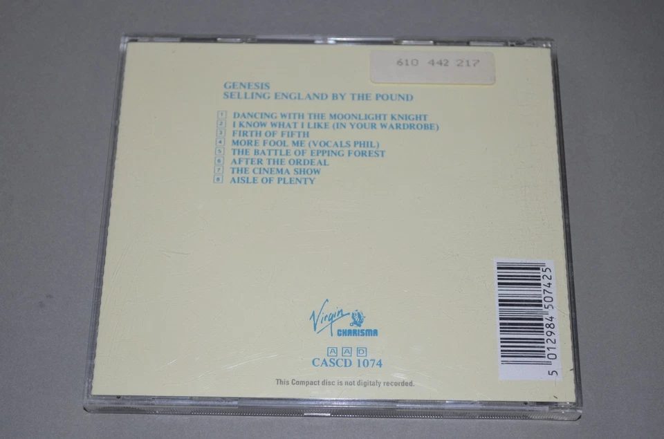 Genesis – Selling England By The Pound / Virgin 1985 / UK / Bronze Face / Rar - Bild 3 von 3