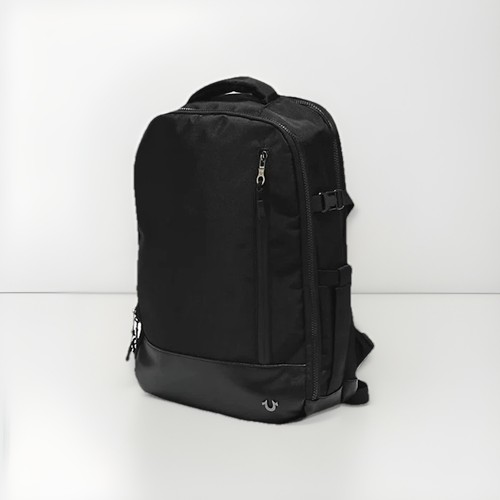 True Religion Commuter Laptop Rucksack, schwarz TR105081 UVP 115 $ - neu mit Etikett - Bild 2 von 7