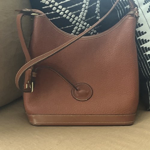 Vintage Dooney & Bourke Crossbody Shoulder Bag Tote - Picture 3 of 20
