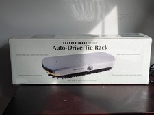 Sharper Image Design Auto-Drive Tie Rack Lighted Motorized SM606 (Holds 72 Ties)