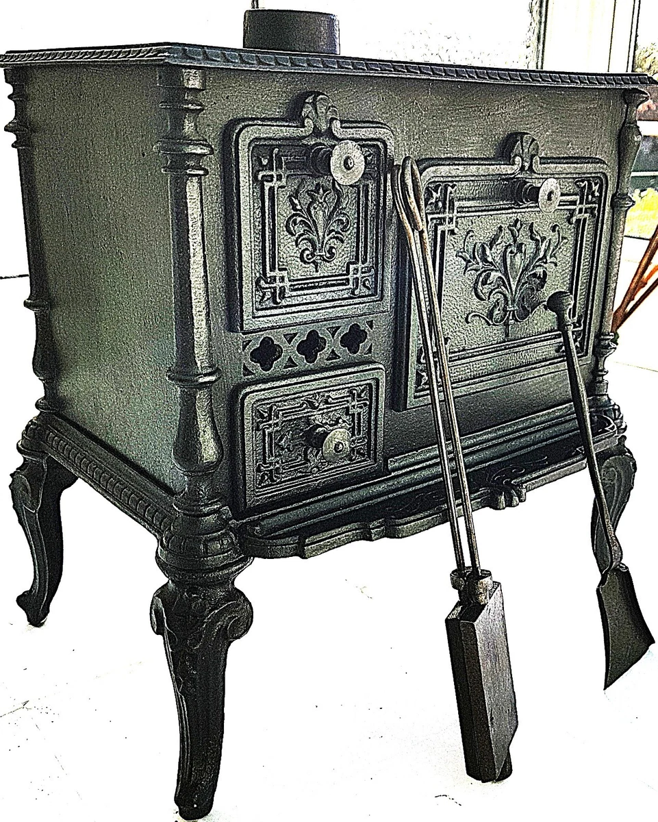 Cuisinière Jouet d' enfant complète en fonte Art Deco S