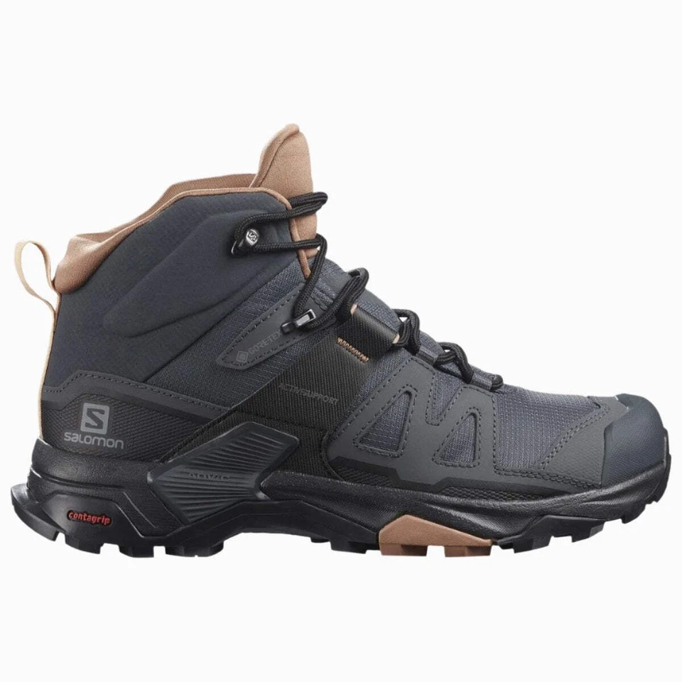 Botas impermeables de senderismo Salmon X Ultra 4 Mid Gore Tex para mujer Foto 2 de 4