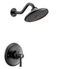 Moen UT3312BL Belfield M-CORE Eco-Perform Shower Trim Kit Matte Black