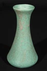 Vintage Brush McCoy Green Vellum Pottery Vase #064 Matte 8 1/2" 1920-1930