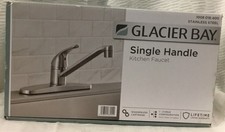 Glacier Bay Single-Handle Standard Kitchen Faucet Stainless Steel 1008 018 400