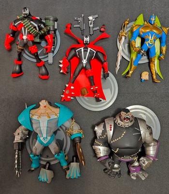 McFarlane Spawn Series 30 Spawn Commando Cy-Gor Redeemer Overtkill LOOSE figures