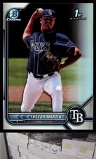 2022 Bowman Draft #BDC-184 Trevor Martin Chrome Refractor - JL
