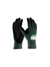 ATG 34-8443 L Nitrile Micro Foam Palm Coated Gloves Large