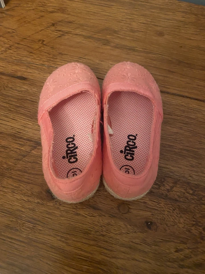 Planos de ojales circo rosa para niños pequeños talla 6 en excelente estado Foto 3 de 4