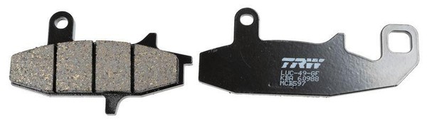 TRW BremsbeläGe Bremsbelagsatz BremsklöTze Organic Allround MCB597-image