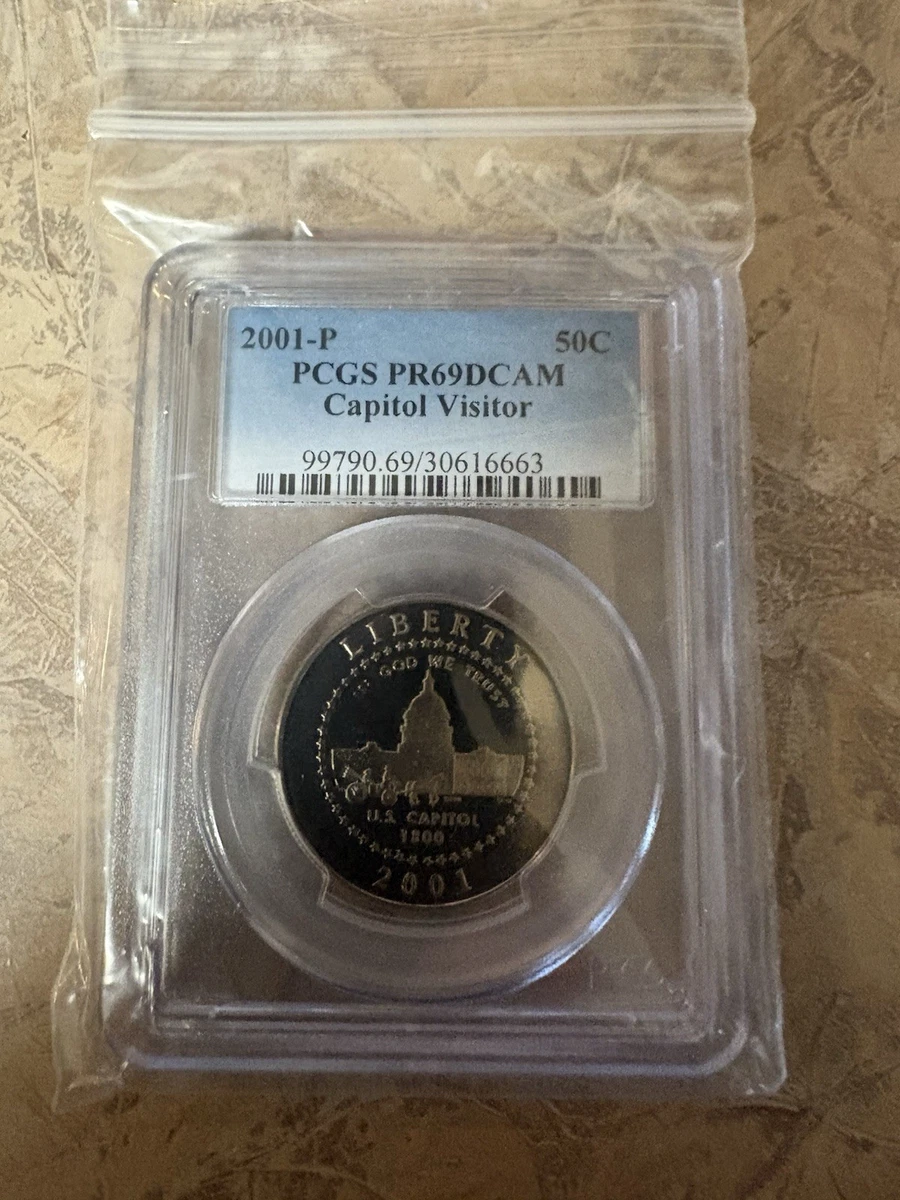 PCGS Certified PR 69 Graded 2001 US Commemorative Coins for sale