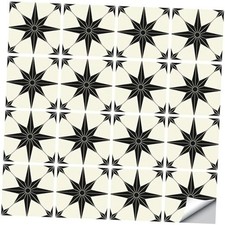 16 Pcs 6x6 in Mandala Style Decorative Tile Stickers, Peel and Stick Ds-01-l