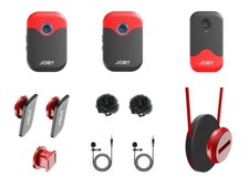 JOBY Wavo AIR 2-Person Wireless Lavalier Microphone System 2.4 GHz Dual-Channel