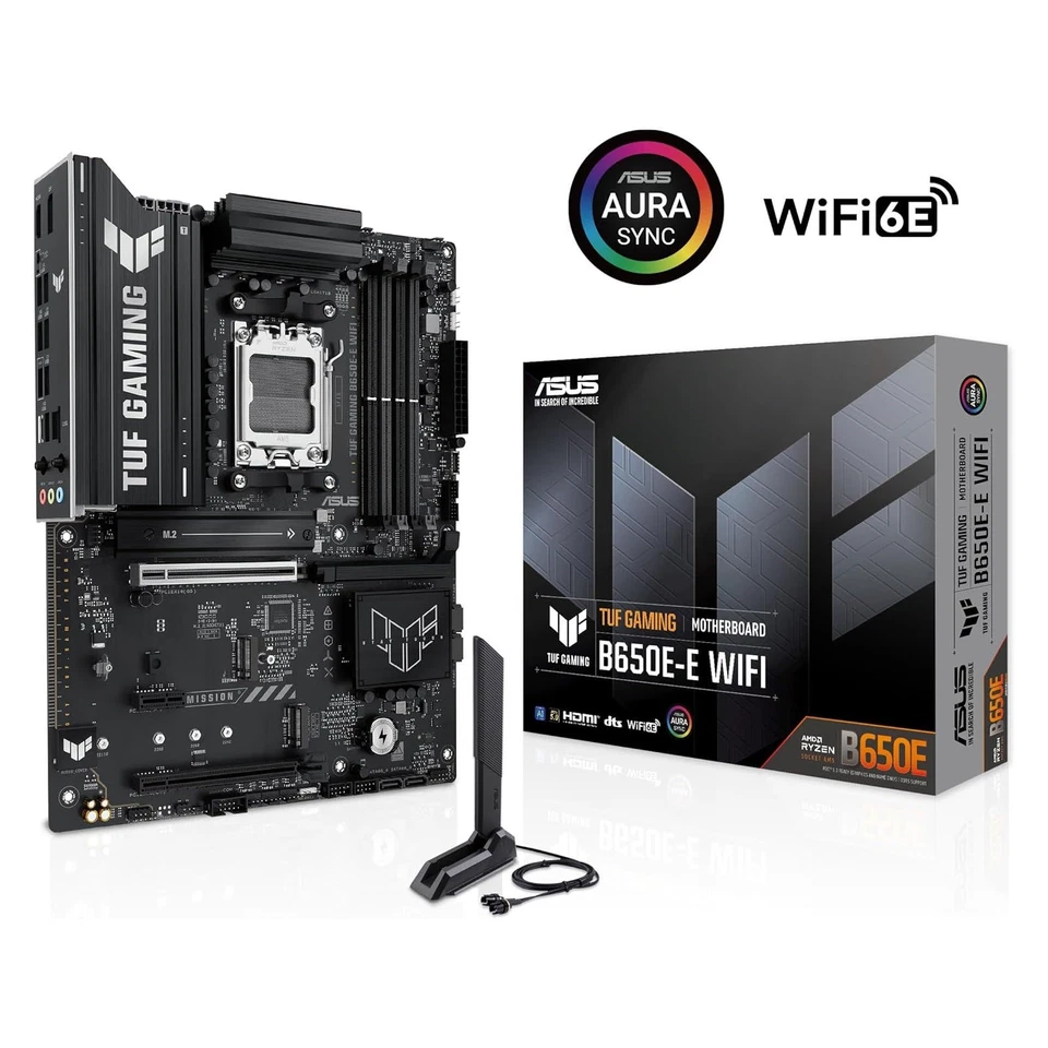 🔥 AMD Ryzen 5 7600X + ASUS B650E-E TUF GAMING WIFI ATX Motherboard Combo - Image 4 of 4