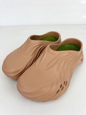 CROCS Echo Wave Clogs Slip On Shoes Cork Brown Green Mens Size 8 Comfort NEW