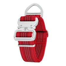 Dog Collar 1.5 Inch Wide Extra Strong Aluminum Quick Release Nylon Dog Collar...