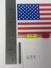 1 NEW FALCON / SGS 1/8" SH CARBIDE BURR SJ-42 (60° ANGLE) DOUBLE CUT. D.E. (H84)