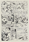 Ms. Marvel Original Comic Production Art-B&W Pg. 2-Issue#9 Pollard Art 1977 — photo 3