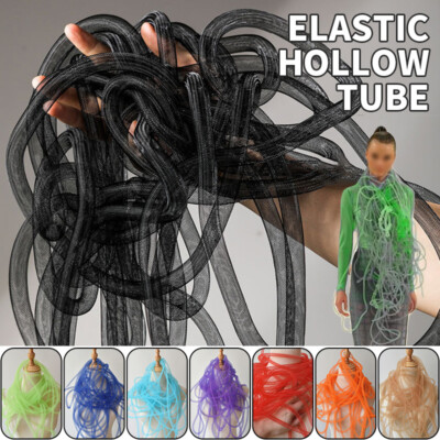 Elastic Twisted Flexible Tube Stereoscopic Hollow Handmade Wedding Dress Decor