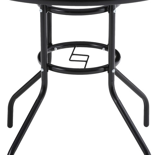 Garden Bistro Furniture Table Folding Chairs Balcony Coffee with Umbrella Hole - Picture 72 of 392