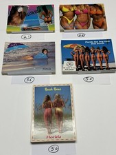 FLORIDA Postcard Lot of 179 Pinup Risqué Bikini Girl RARE SEXY 5x7 POSTCARDS FLO