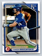 Carson Roccaforte 2024 Bowman Prospects #BP-33 Kansas City Royals