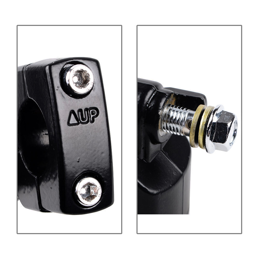 Black Motorcycle 1" Handlebar Hand Grips + Switch Controls + Brake Clutch Levers