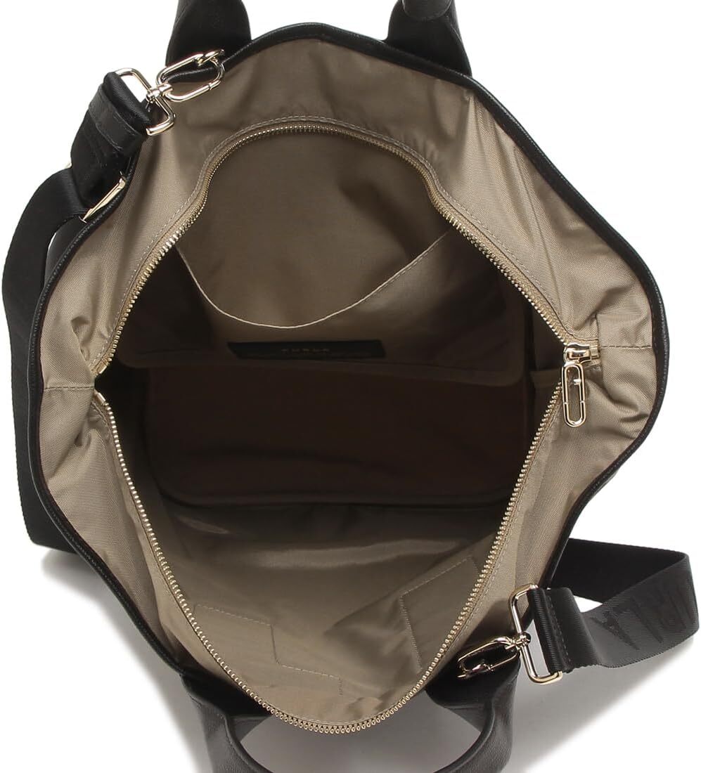 FURLA] PIUMA L TOTE WB01249 BX3050 3180S NERO VETIVER | eBay