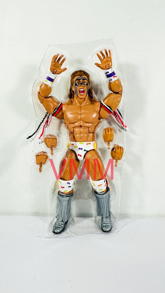 Ultimate Warrior Mattel WWE Elite Survivor Series Figure 6” Rick Rude BAF Wave