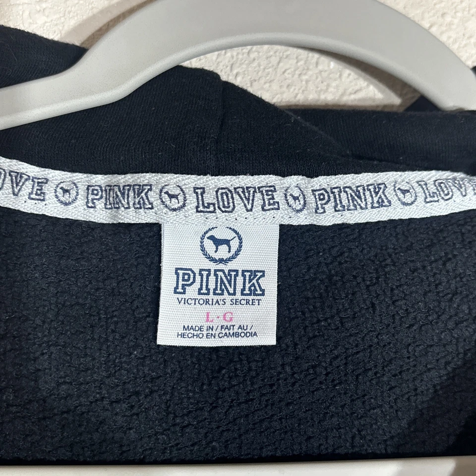 Chaqueta Mujer Rosa Victorias Secret Negra Talla Grande Foto 4 de 4