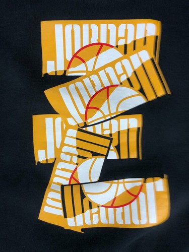 Nike Air Jordan DNA Essential Jumpman Mens XL Graphic Print Hoodie DV7748 Black - Picture 11 of 13