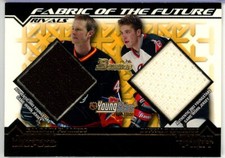 2002-03 Bowman YoungStars Rivals #JLTP Jordan Leopold / Taylor Pyatt JERSEY /250