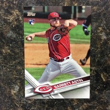 2017 Topps Update US53 Barrett Astin RC Cincinnati Reds