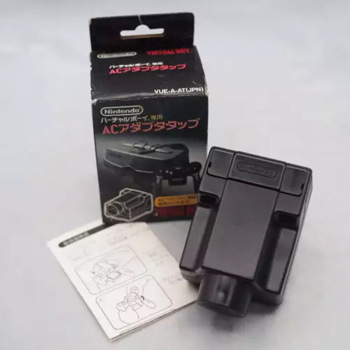 Official AC Adapter Tap VUE-A-AT(JPN) For Nintendo VIRTUAL BOY Boxed Attachments