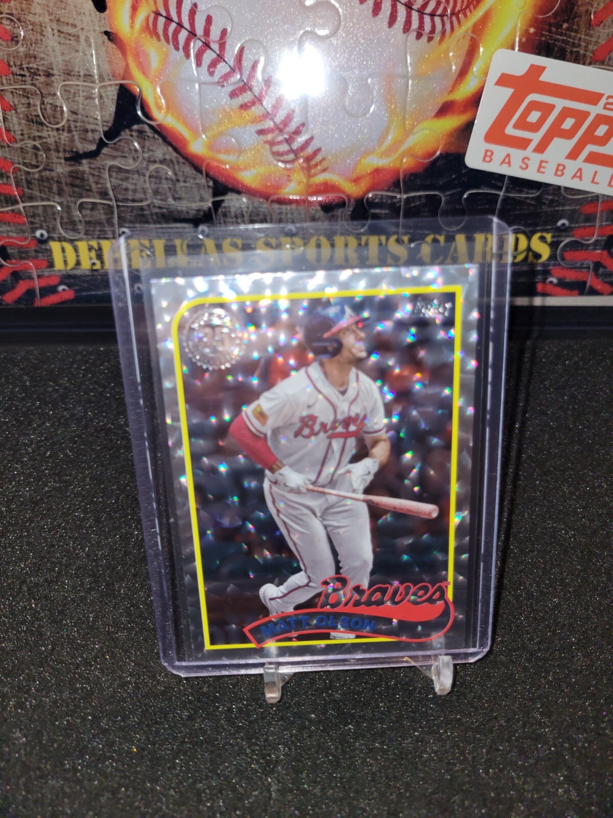 2024 Topps Series 1 #89B-74 Matt Olson 1989 Silver Ice Foil | eBay