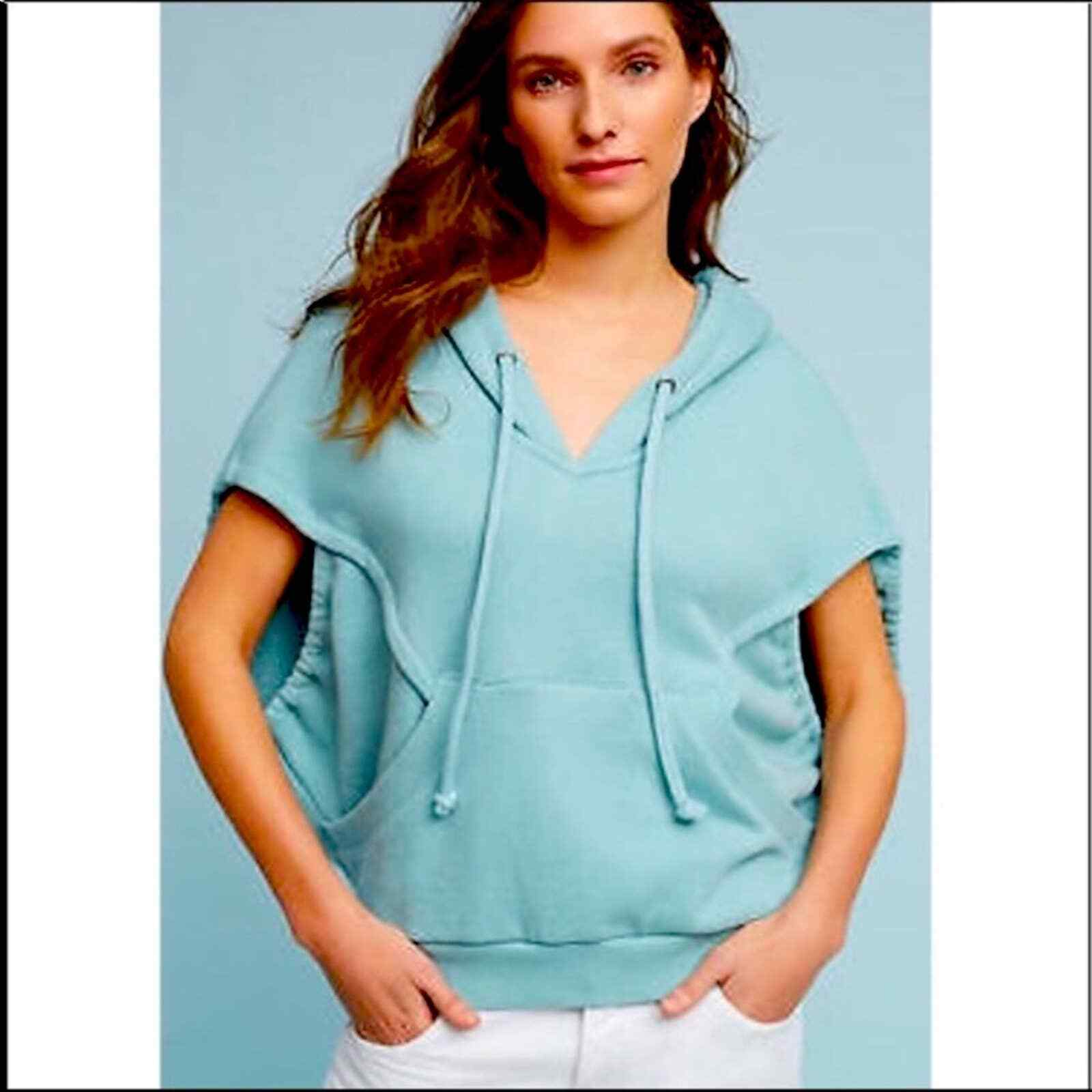 ANTHROPOLOGIE AKEMI + Kin cocoon hoodie - image 1