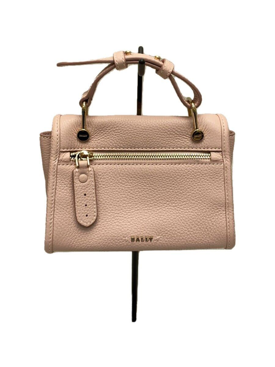 BALLY handbag leather Pink plain Used | eBay BALLY handbag leather Pink plain Used | eBay