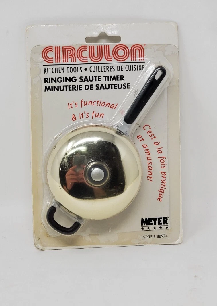 Vintage Circulon 60 Minute Miniature Skillet Kitchen Timer