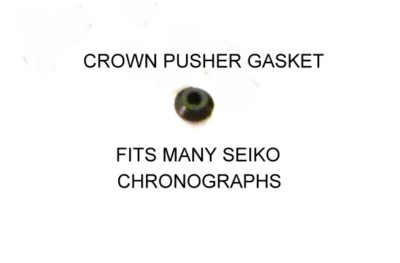 Button Pusher Gasket Fits Many 7A38 7A28 Seiko Chronos Replaces EC0060B01
