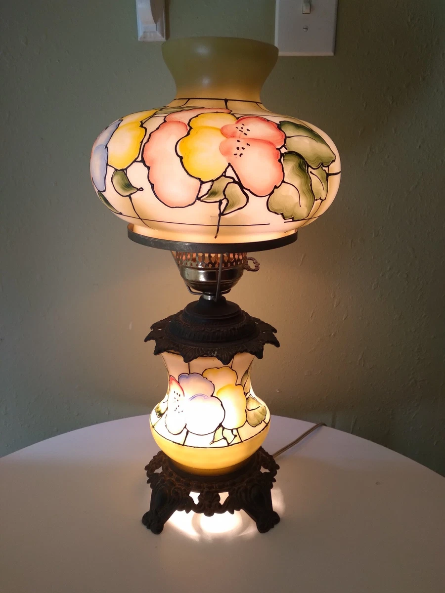 Vintage on sale portable lamp