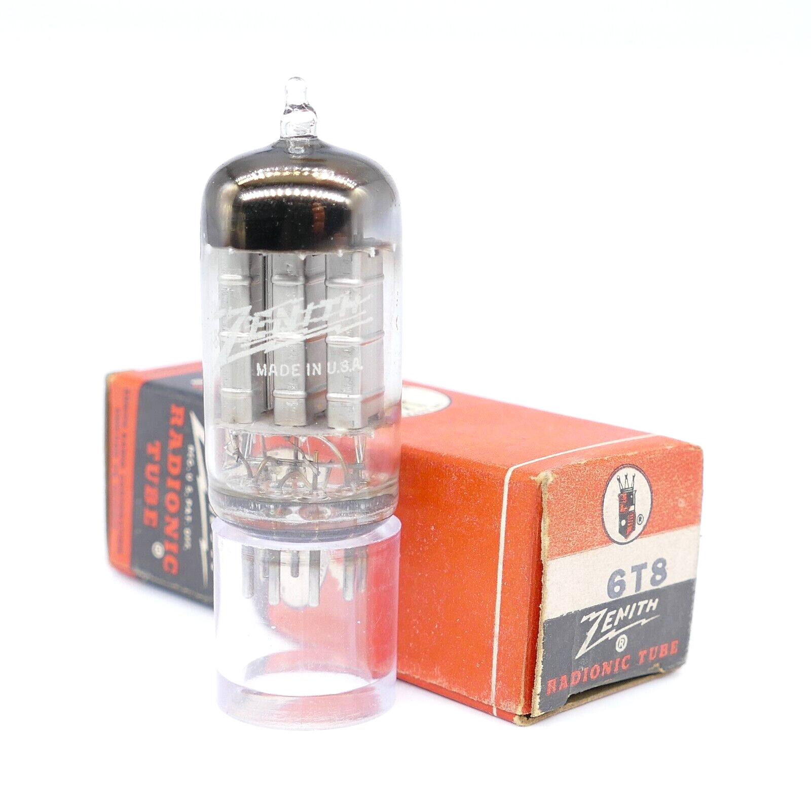 1 ZENITH 6T8 6T8A Tube NOS NIB Strong Triode & Balanced Diodes TV-7 Results