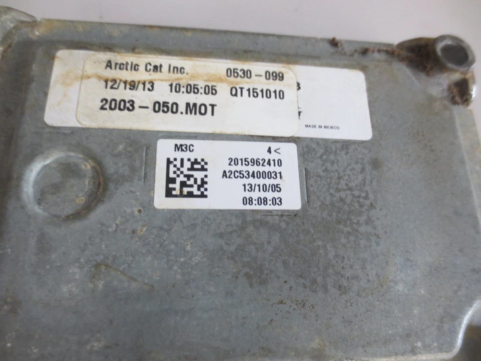 Arctic Cat Wildcat 1000 X 2014 usado OEM ECU ECM CDI computadora caja cerebral 0530-099 Foto 4 de 4
