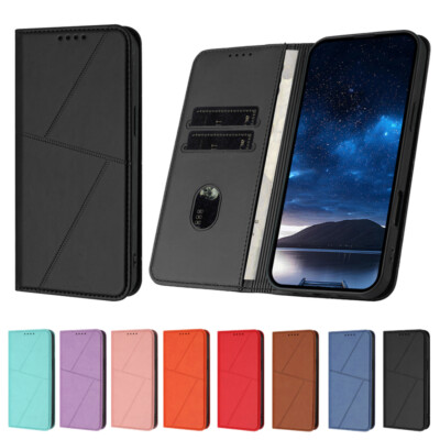 Flip Brieftasche Handyhülle für Apple iPhone 16E 16 Pro Max 15 14 13 12 11 XS