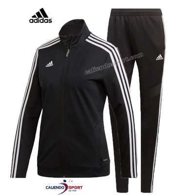 tuta adidas nera strisce oro