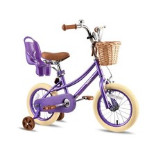 Donna Kids Bike for Girls Ages 2-7 Years, 12 14 16 Inch Princess Girls Bicycl...