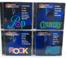 Discovery Sampler 4 CD Set Country/Pop/R&B/Rock USED CD's